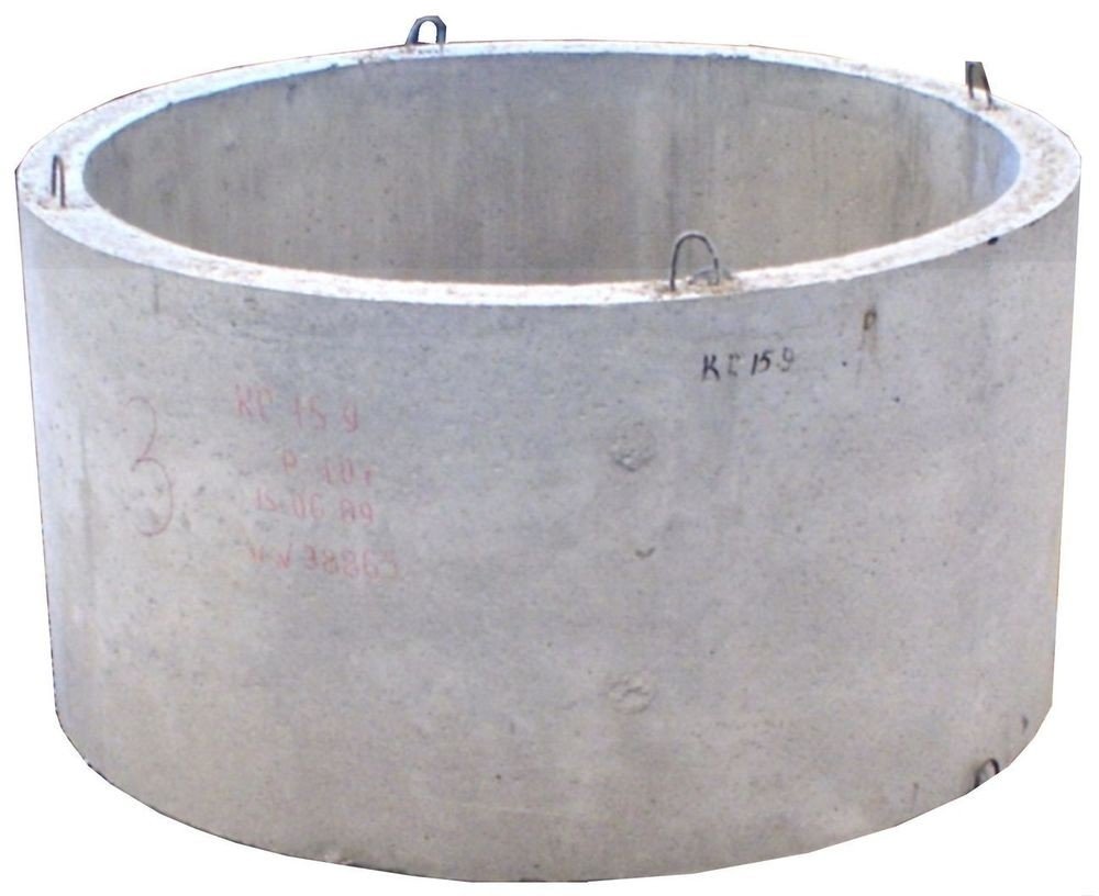  кольцо строительное кз (замковое) для колодца (d80 / 90 см) с .