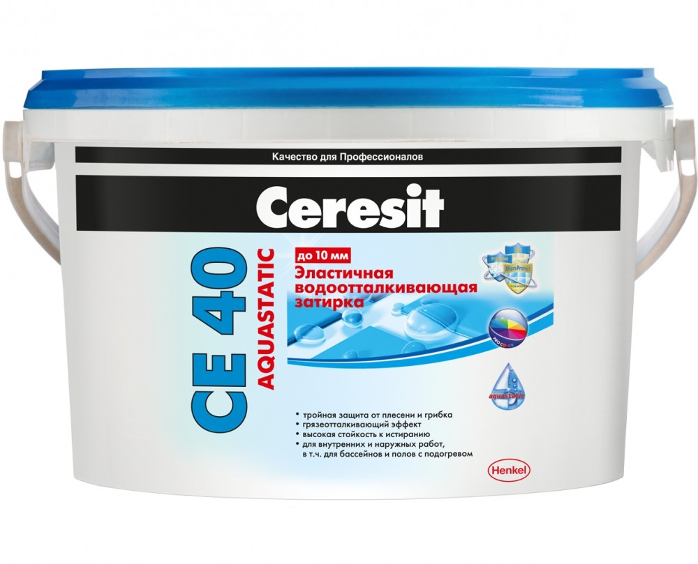 Затирка Henkel Ceresit CE40 / Хенкель Церезит СЕ40 жасмин (2 кг)