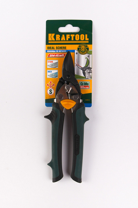 Ножницы по металлу СOMPACT прямые (180мм) Kraftool / Крафтул