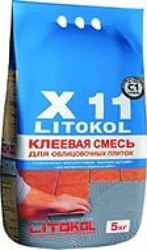  клей плиточный litokol x11 (5 кг) с доставкой по Москве, цена .