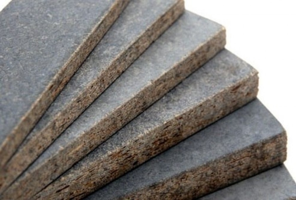 Цементно-стружечная плита для строительства по доступной цене.