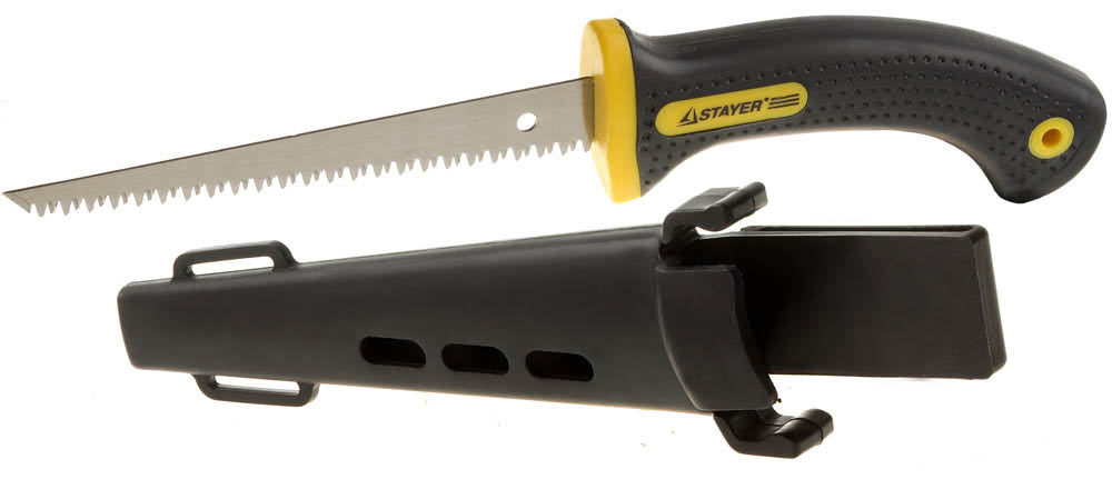 Ножовка по гипсокартону (160 мм) Stayer
