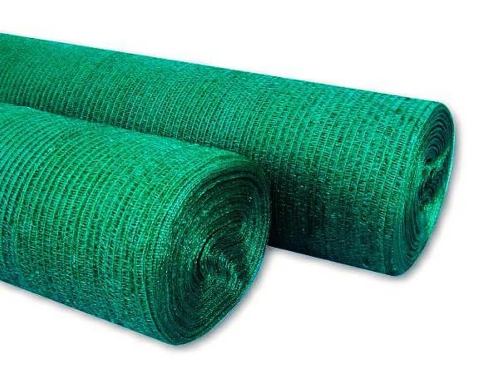 Фасадная сетка защитная 3x 50 м (80 гр/м2), цвет - зелёный