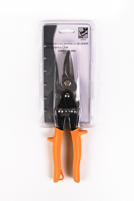 Ножницы по металлу рычажные прямые (240 мм) Black Horn